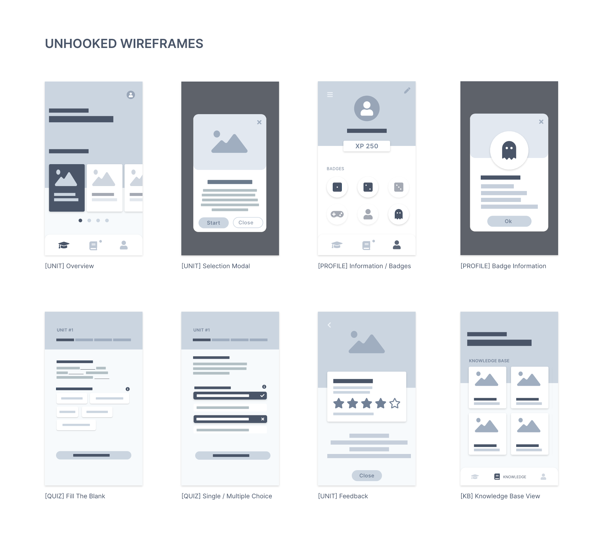 Wireframes