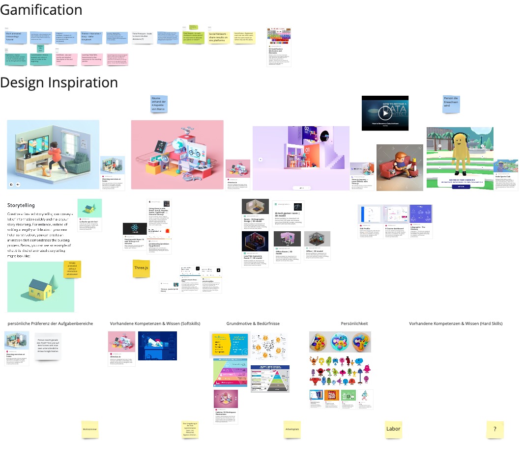 UI ideas and Inspiration board