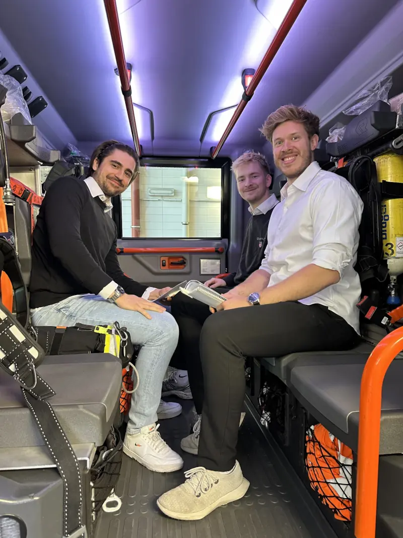 Interviews bei der Feuerwehr Luckenwalde