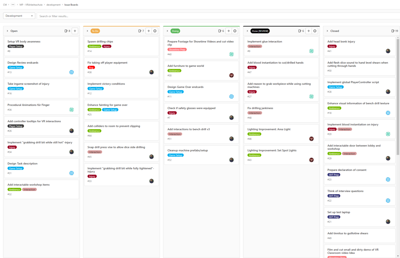 gitlab issue board