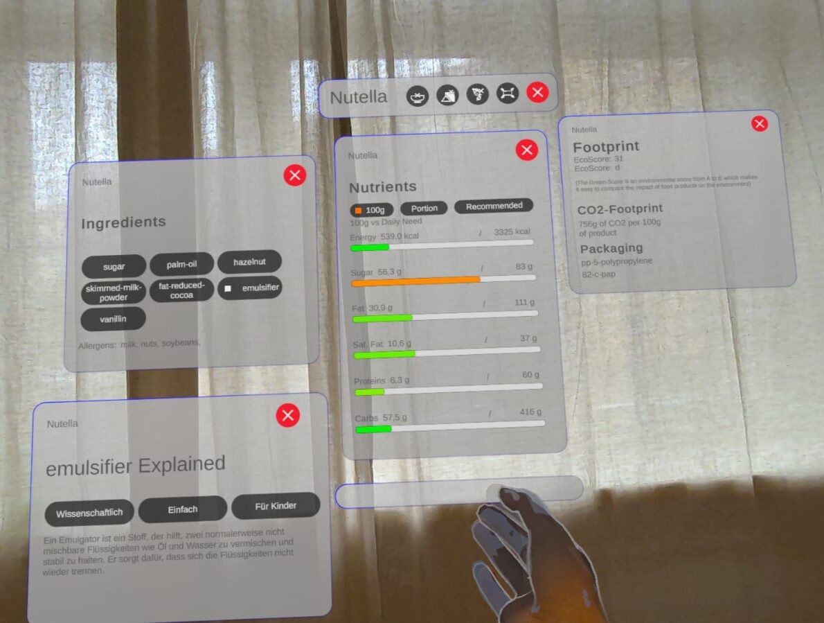 In-App Footage Panels