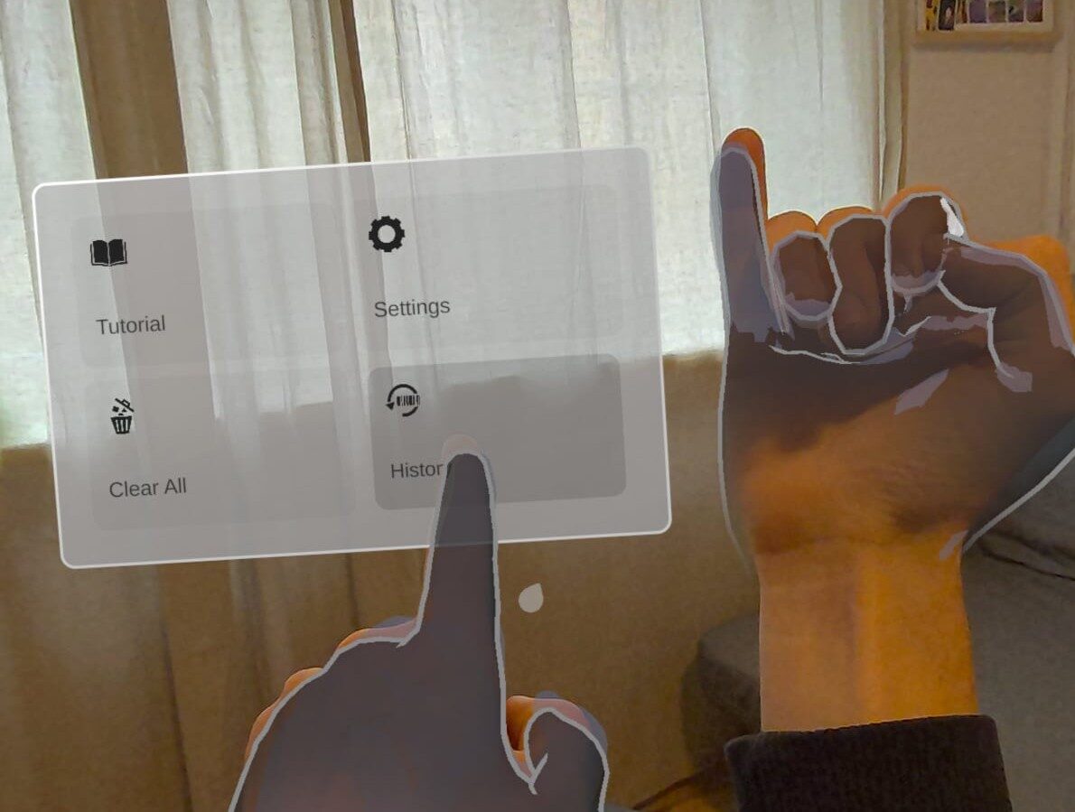 In-App Footage Menu