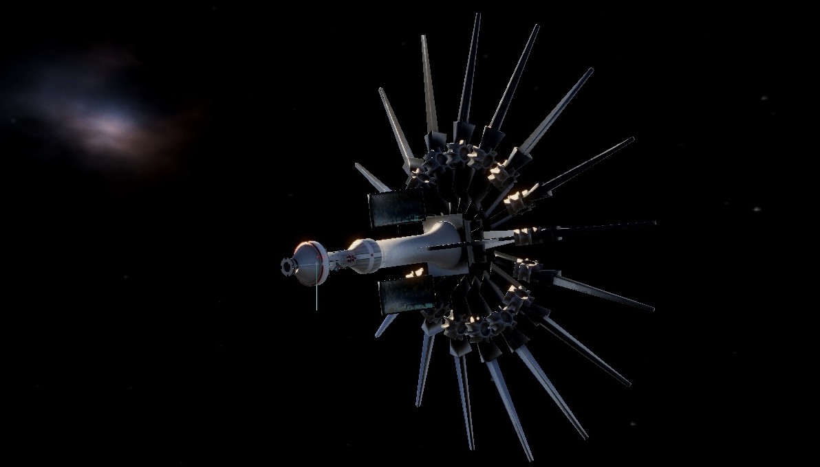 3D model of the space station